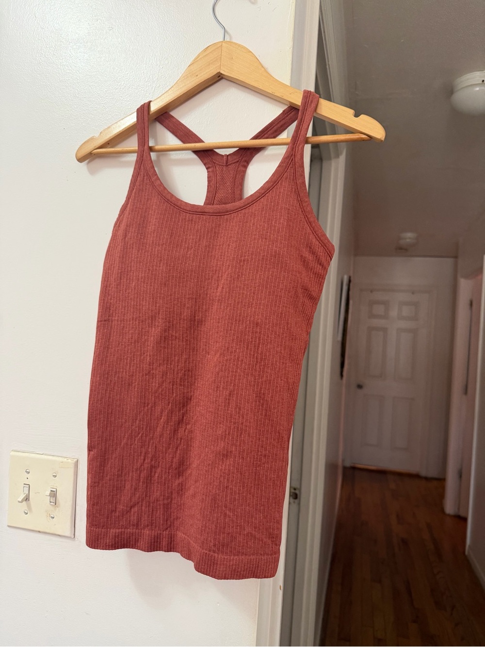 lululemon athletica Ribbed Racerback Tank - Rusty Rose - Picture 4 of 5